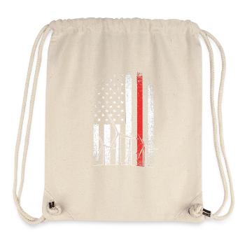 Windenergie Windkraft Windrad - Stanley/Stella recycelter Gym Bag - Naturweiß - Vorne