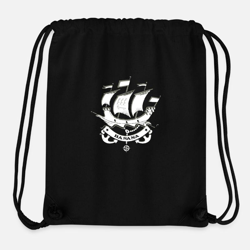 Havanna - Cuba - Stanley/Stella recycelter Gym Bag - Schwarz