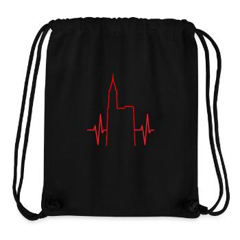 Cardio Strasbourg #tshirtalsace - Stanley/Stella Recycled Gym Bag - black - Front