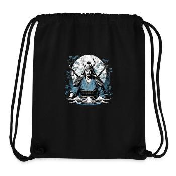 Samurai Warrior - Japan - Stanley/Stella Recycled Gym Bag - black - Front