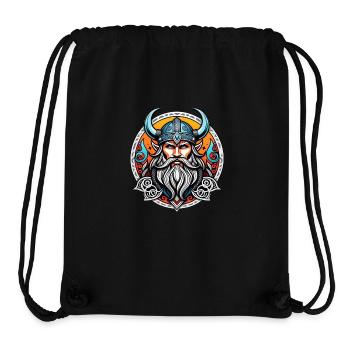 Wikinger Odin Thor Walhalla - Stanley/Stella recycelter Gym Bag - Schwarz - Vorne