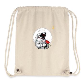 ASTRONAUT AND TULIP - Stanley/Stella Recycled Gym Bag - natural - Front