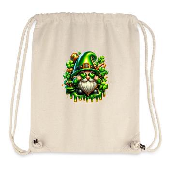 St.Patrick's Day - Gnomes - Stanley/Stella Recycled Gym Bag - natural - Front