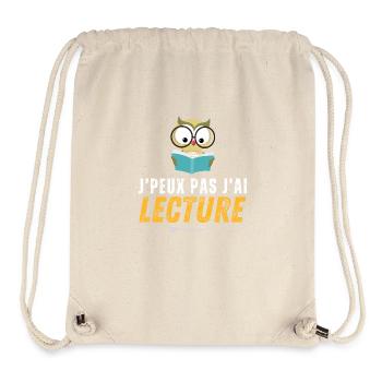 I can't read - Stanley/Stella Recycled Gym Bag - natural - Front
