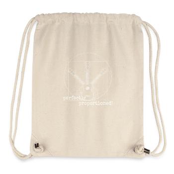 Perfectly Proportioned! Vitruvian Soprano Ukulele - Stanley/Stella recycelter Gym Bag - Naturweiß - Vorne