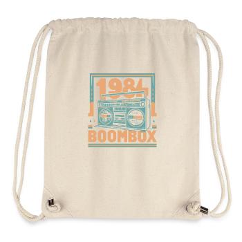 1984 boombox - Stanley/Stella Recycled Gym Bag - natural - Front
