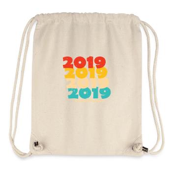 2019: Limited Edition - 5th Anniversary - Stanley/Stella Recycled Gym Bag - natural - Front