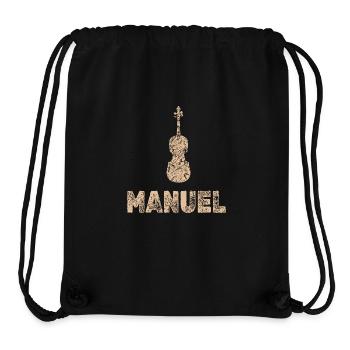 Manuel as viola - Stanley/Stella Recycled Gym Bag - black - Front