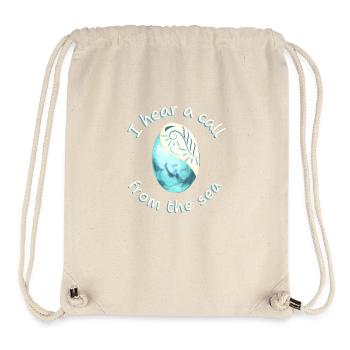 I hear a call from the sea - Stanley/Stella Recycled Gym Bag - natural - Front
