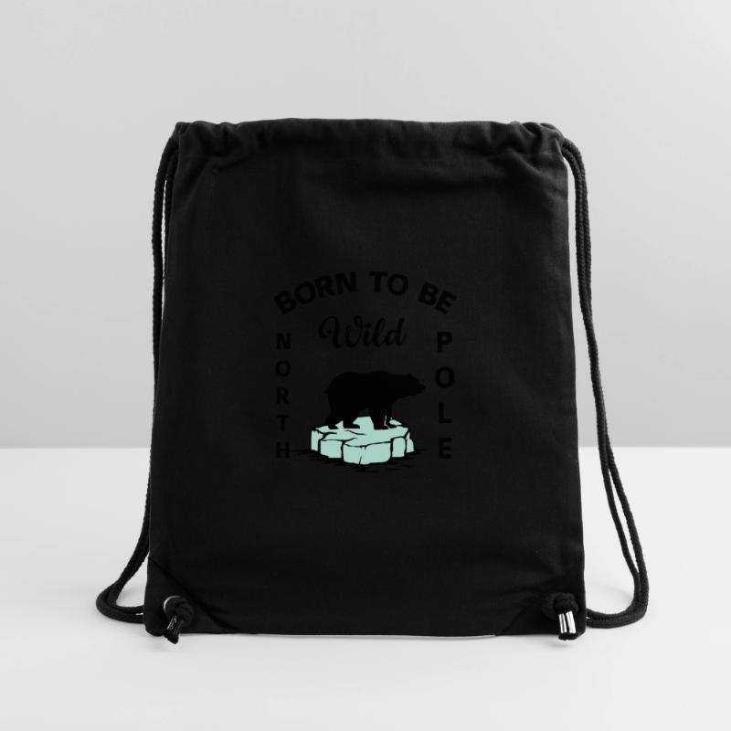 Polar Bear Wilderness Antarctica Stanley/Stella Recycled Gym Bag