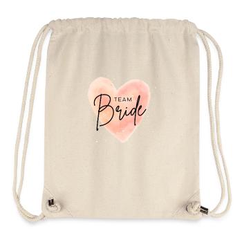 TEAM Bride - Stanley/Stella Recycled Gym Bag - natural - Front