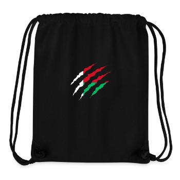 Claw Claw Laender Madagascar png - Stanley/Stella Recycled Gym Bag - black - Front