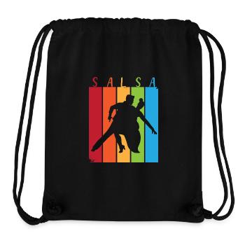 Salsa Tänzer Tänzerin - Stanley/Stella recycelter Gym Bag - Schwarz - Vorne