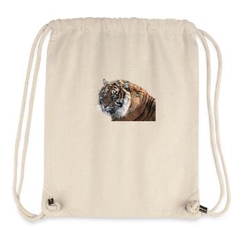 Bengalischer Tiger - Stanley/Stella recycelter Gym Bag - Naturweiß - Vorne