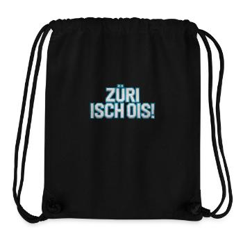 ZÜRI ISCH OIS! - Stanley/Stella recycelter Gym Bag - Schwarz - Vorne
