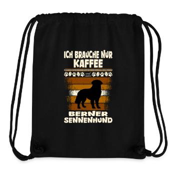 Bernese Mountain Dog - Stanley/Stella Recycled Gym Bag - black - Front