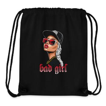 Bad girl sonnenbrille frau bella - Stanley/Stella recycelter Gym Bag - Schwarz - Vorne