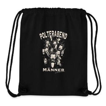 Polterabend junggesellenabschied männer edition - Stanley/Stella recycelter Gym Bag - Schwarz - Vorne