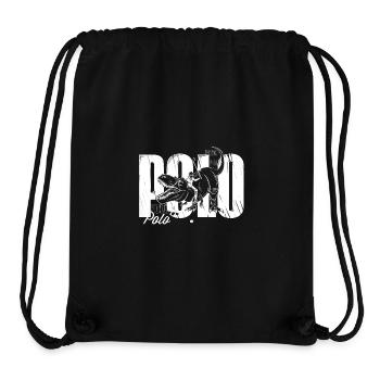 Dinosaurier (Dino) Polo - lustig & gefährlich - Stanley/Stella recycelter Gym Bag - Schwarz - Vorne