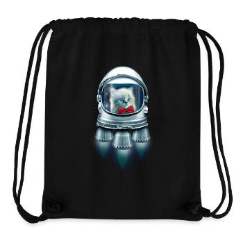 CASANOVA TO SPACE - Stanley/Stella Recycled Gym Bag - black - Front