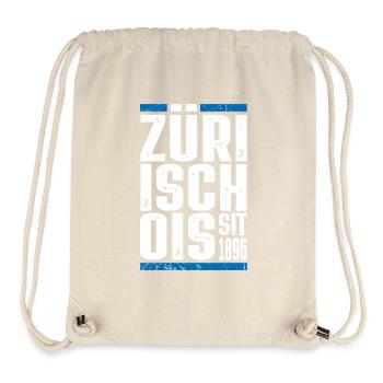 Züri isch öis - Stanley/Stella recycelter Gym Bag - Naturweiß - Vorne