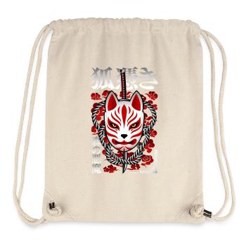 Japan Kitsune - Walddämon - Stanley/Stella recycelter Gym Bag - Naturweiß - Vorne