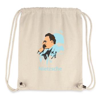 Nietzsche - Stanley/Stella Recycled Gym Bag - natural - Front