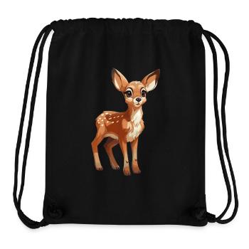 Fawn - Stanley/Stella Recycled Gym Bag - black - Front