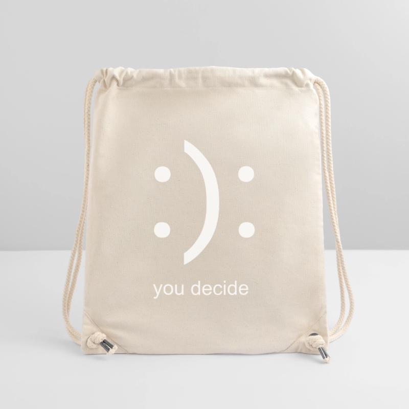C’est à vous de décider Sac à cordon recyclé Stanley/Stella