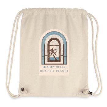 Marine Conservation - Stanley/Stella Recycled Gym Bag - natural - Front
