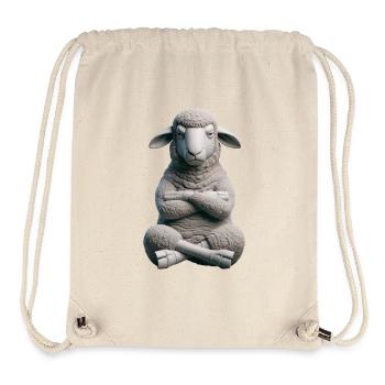 Mouton sinistre 3 - Sac à cordon recyclé Stanley/Stella - blanc naturel - Devant