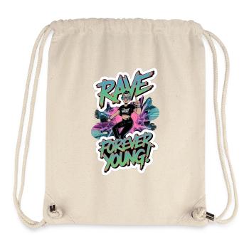 RAVE FOREVER YOUNG - Stanley/Stella Recycled Gym Bag - natural - Front