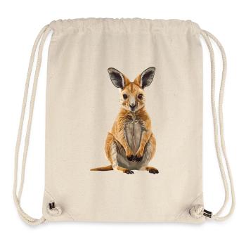 Wallabies Wallaby - Stanley/Stella Recycled Gym Bag - natural - Front