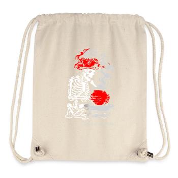 Der Geist des Schöpfers – Skelett-Handwerksdesign - Stanley/Stella recycelter Gym Bag - Naturweiß - Vorne