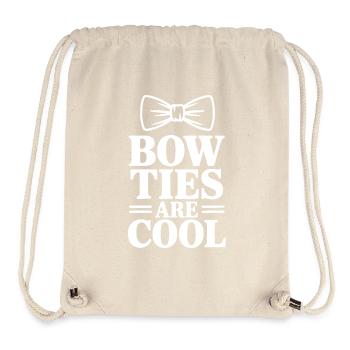 Bow Ties Are Cool - Stanley/Stella Recycled Gym Bag - natural - Front