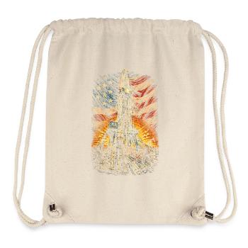 Bohrinsel Ölplattformarbeiter - Stanley/Stella recycelter Gym Bag - Naturweiß - Vorne