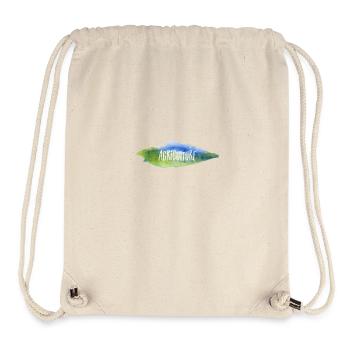 Agriculture paint - agriculture painting - Stanley/Stella Recycled Gym Bag - natural - Front