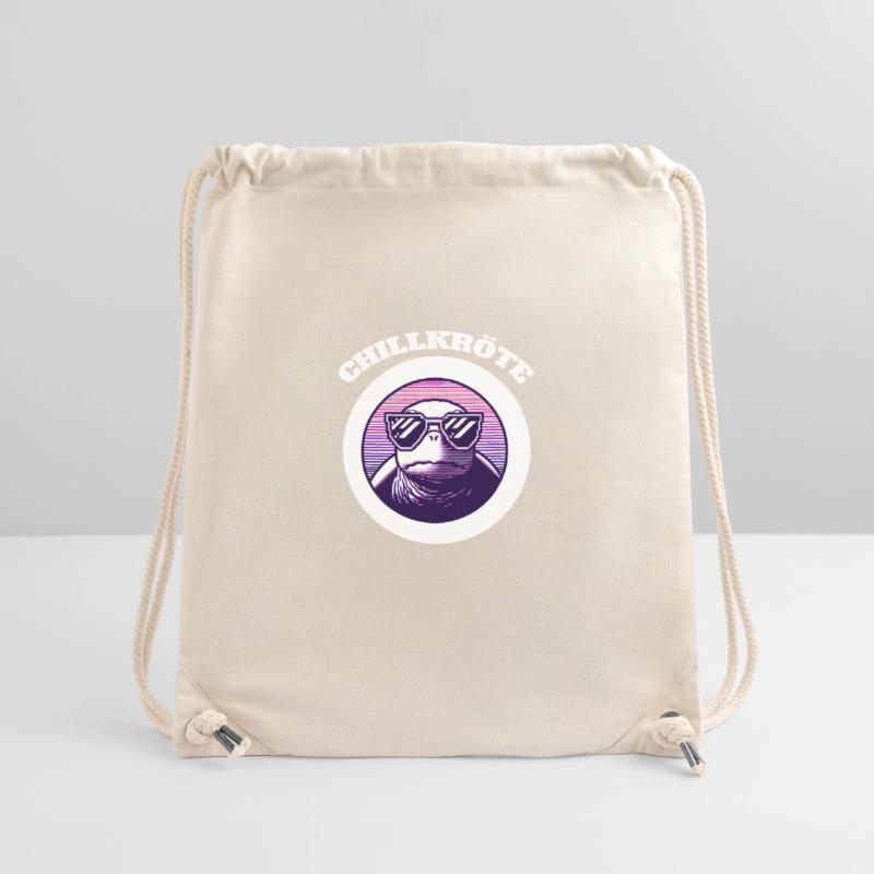 Chill Toad Turtle Stanley/Stella Recycled Gym Bag