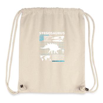 Stegosaurus Datenblatt - Stanley/Stella recycelter Gym Bag - Naturweiß - Vorne