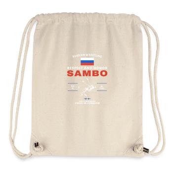 Combattant Sambo - Sac à cordon recyclé Stanley/Stella - blanc naturel - Devant