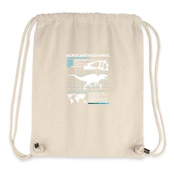 Acrocanthosaurus Datenblatt - Stanley/Stella recycelter Gym Bag - Naturweiß - Vorne
