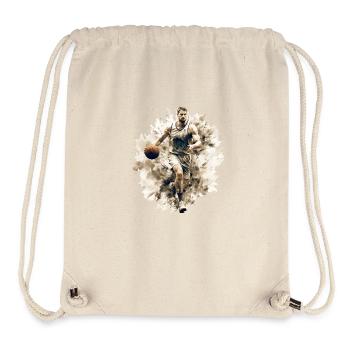 Basketballspieler für Sport Fans, Basketball Fans - Stanley/Stella recycelter Gym Bag - Naturweiß - Vorne