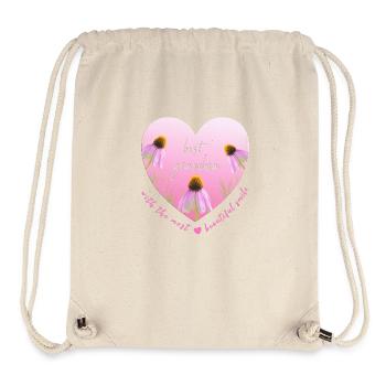 meilleure grand-mère mamie - Sac à cordon recyclé Stanley/Stella - blanc naturel - Devant