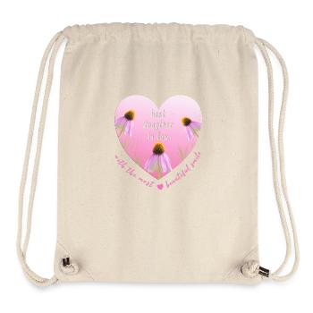 Meilleure fille en droit - Sac à cordon recyclé Stanley/Stella - blanc naturel - Devant