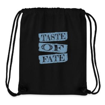 Un savoir-faire culinaire cool écrit dans le destin - Sac à cordon recyclé Stanley/Stella - noir - Devant