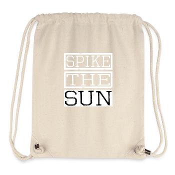 sun-soaked adventures sun-kissed vibes funny quote - Stanley/Stella recycelter Gym Bag - Naturweiß - Vorne