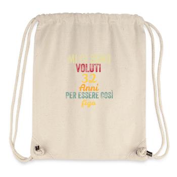 It Took Me 32 Years to Be This Cool - Stanley/Stella Recycled Gym Bag - natural - Front