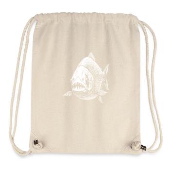 Piranhas - Stanley/Stella Recycled Gym Bag - natural - Front