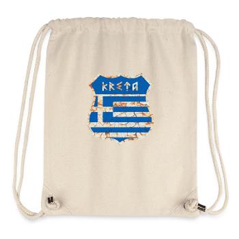 Kreta - Stanley/Stella recycelter Gym Bag - Naturweiß - Vorne