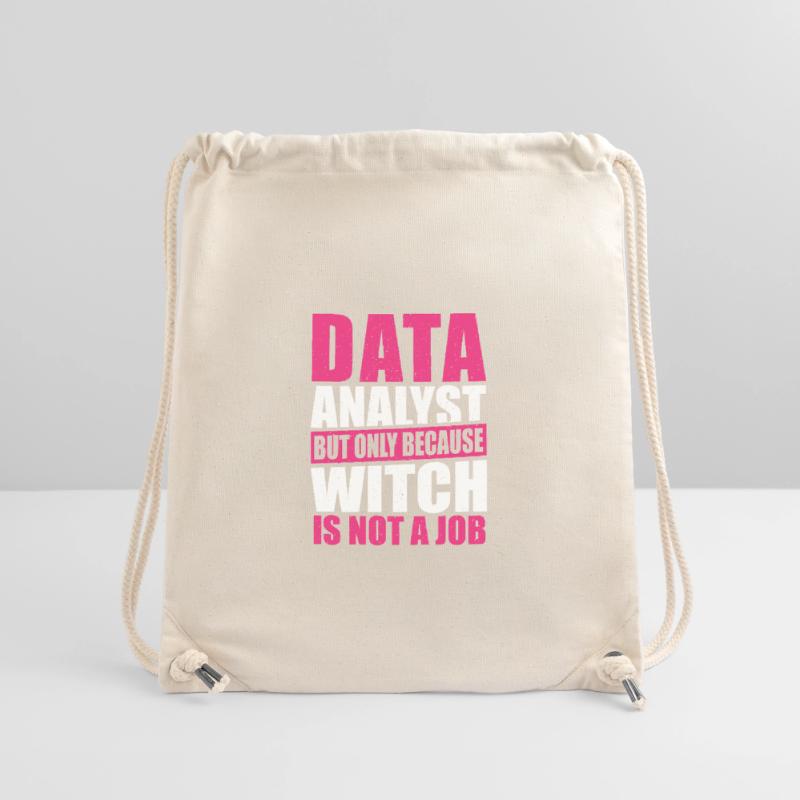 Geek Data Collector Data Analysis Data Science Stanley/Stella Recycled Gym Bag